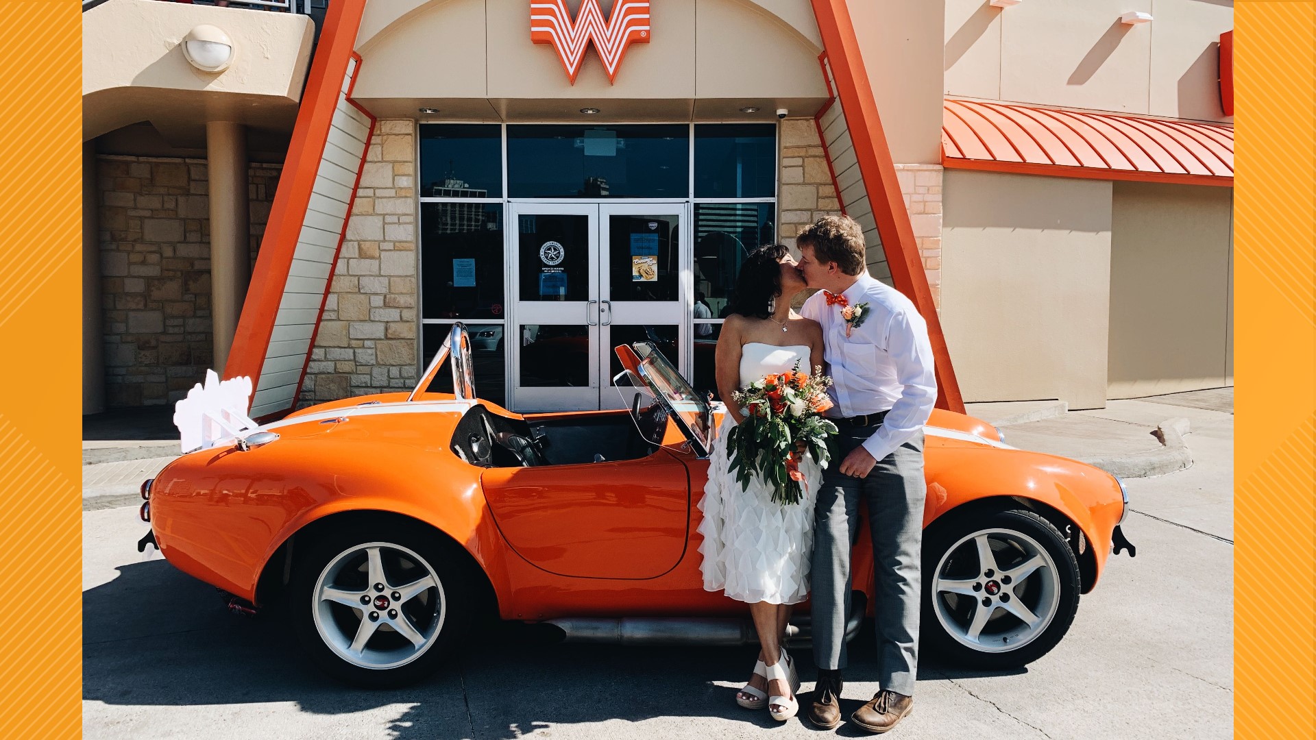 Sharon Arteaga and Dylan Welch will tie the knot at Whataburger after winning the Whatawedding contest.