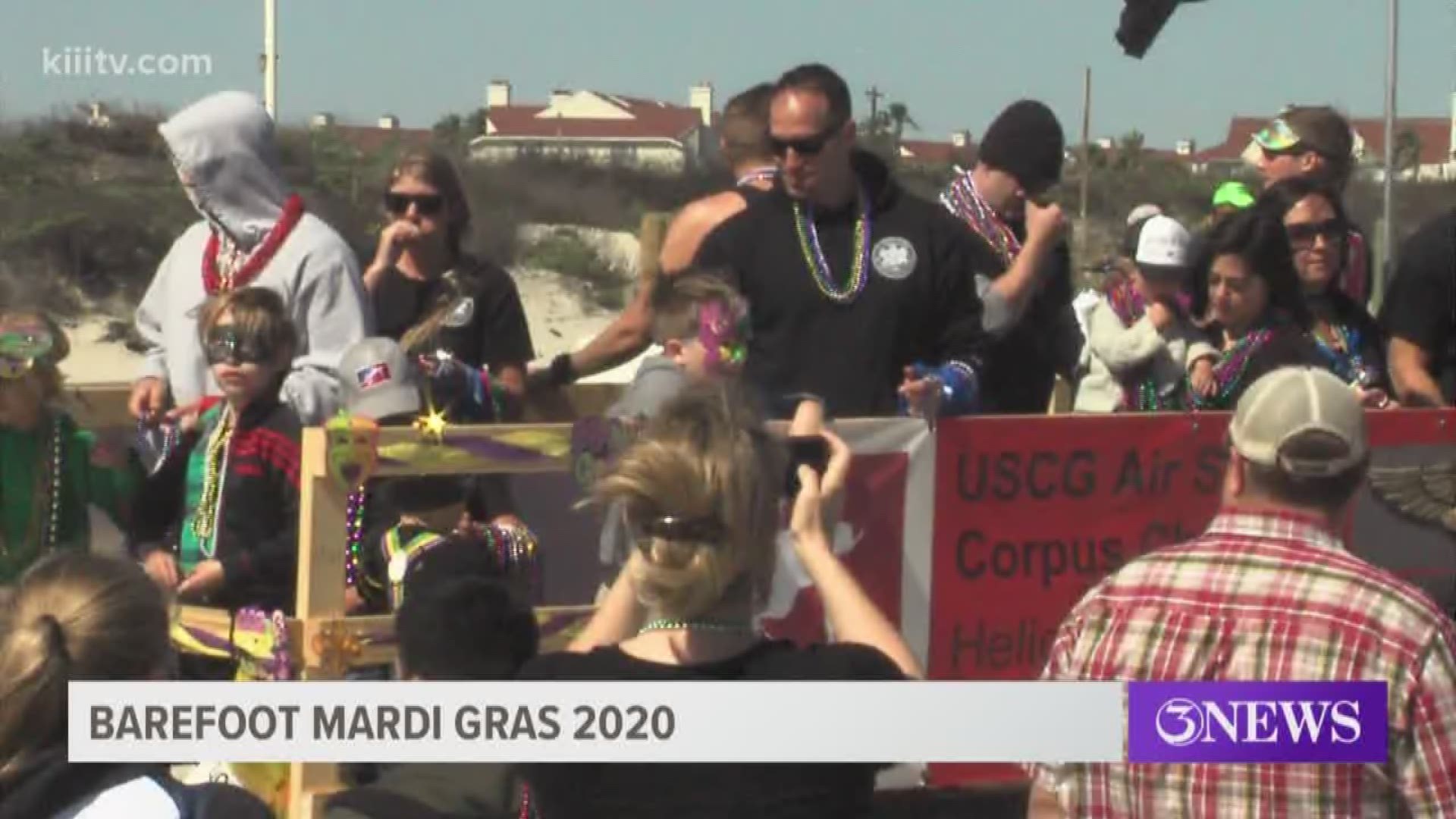 First Edition Preparing for the annual Barefoot Mardi Gras