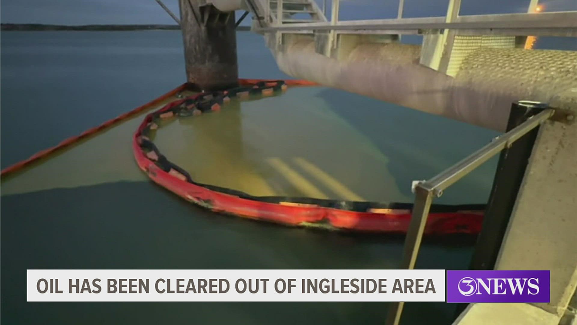 As for wildlife, about 13 birds and two sea turtles have been affected by the spill. The Coast Guard said they will continue to do daily inspections.