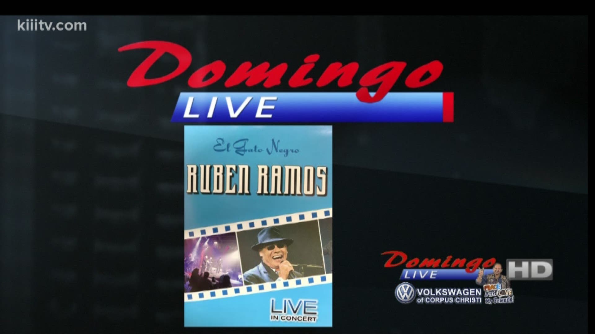 Ruben Ramos performance "Mil Noches", courtesy of Q-Productions, on Domingo Live!