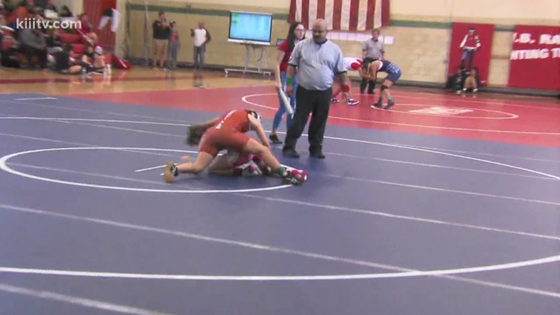 Hundreds of athletes from South Texas gathered at Ray High School for a wresting tournament
