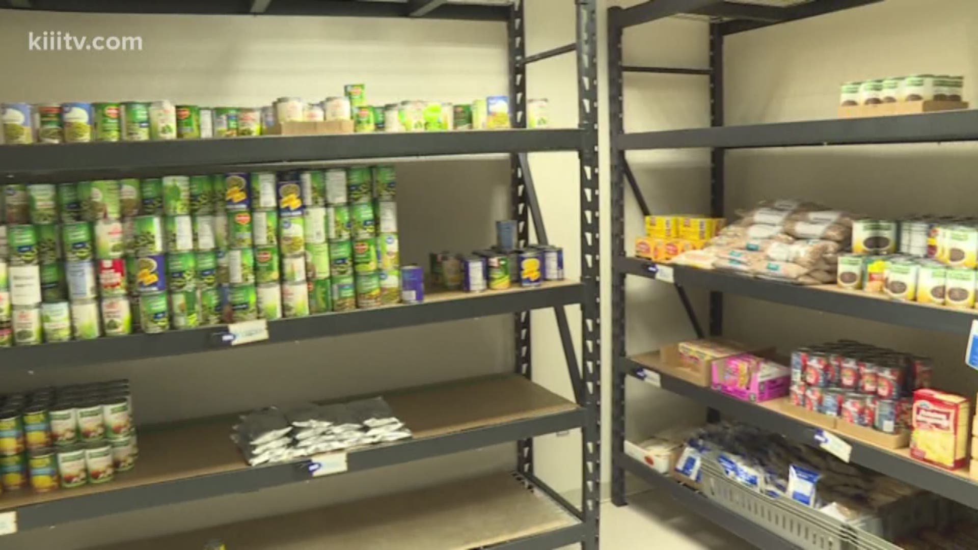 A Coastal Bend food pantry received a significant grant Monday from the Coastal Bend Community Foundation.