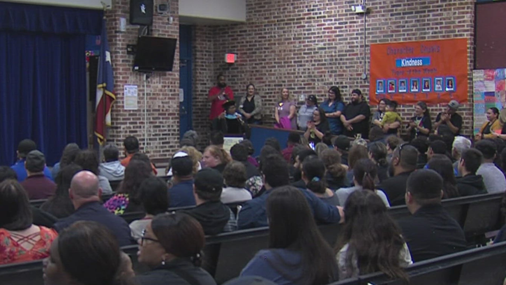 Thursday's celebration included musical performances and skits performed by students.