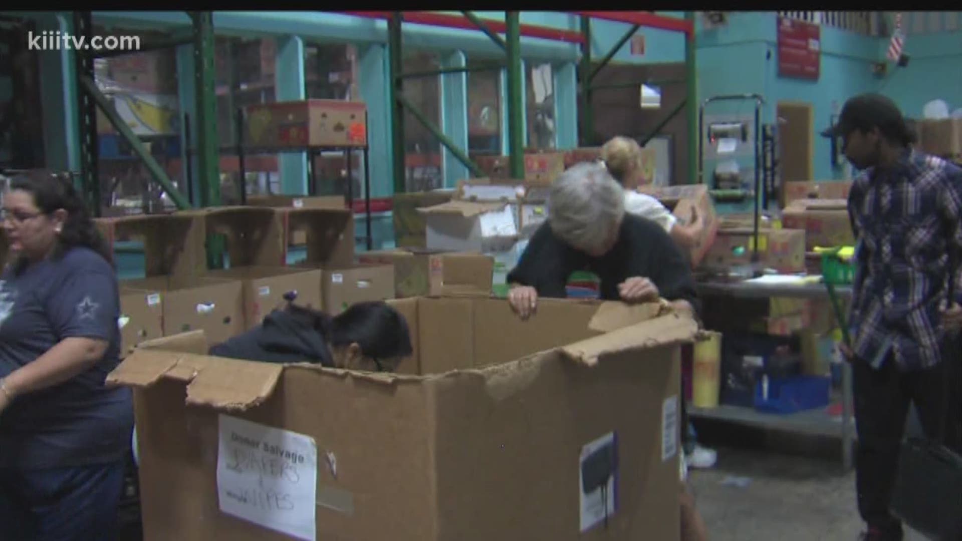 The Coastal Bend Food Bank has been a staple in the community for more than 35 years. It serves 11 counties and feeds over 400,000 people each year.
