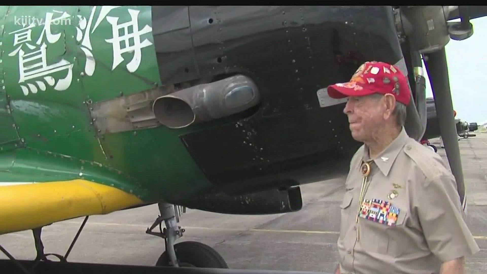 98-year-old WWII veteran attending Wings Over South Texas