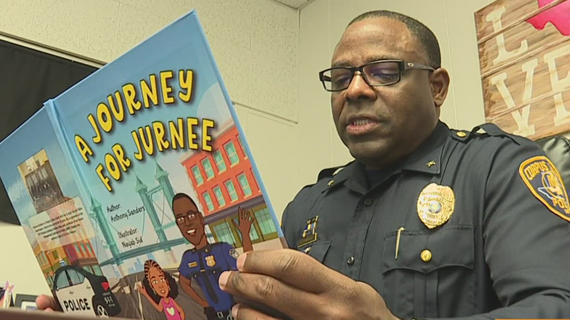 Author, Anthony Sanders says 'A Journey for Jurnee' highlights some of the good things officers do on a daily basis, while also discussing accountability.