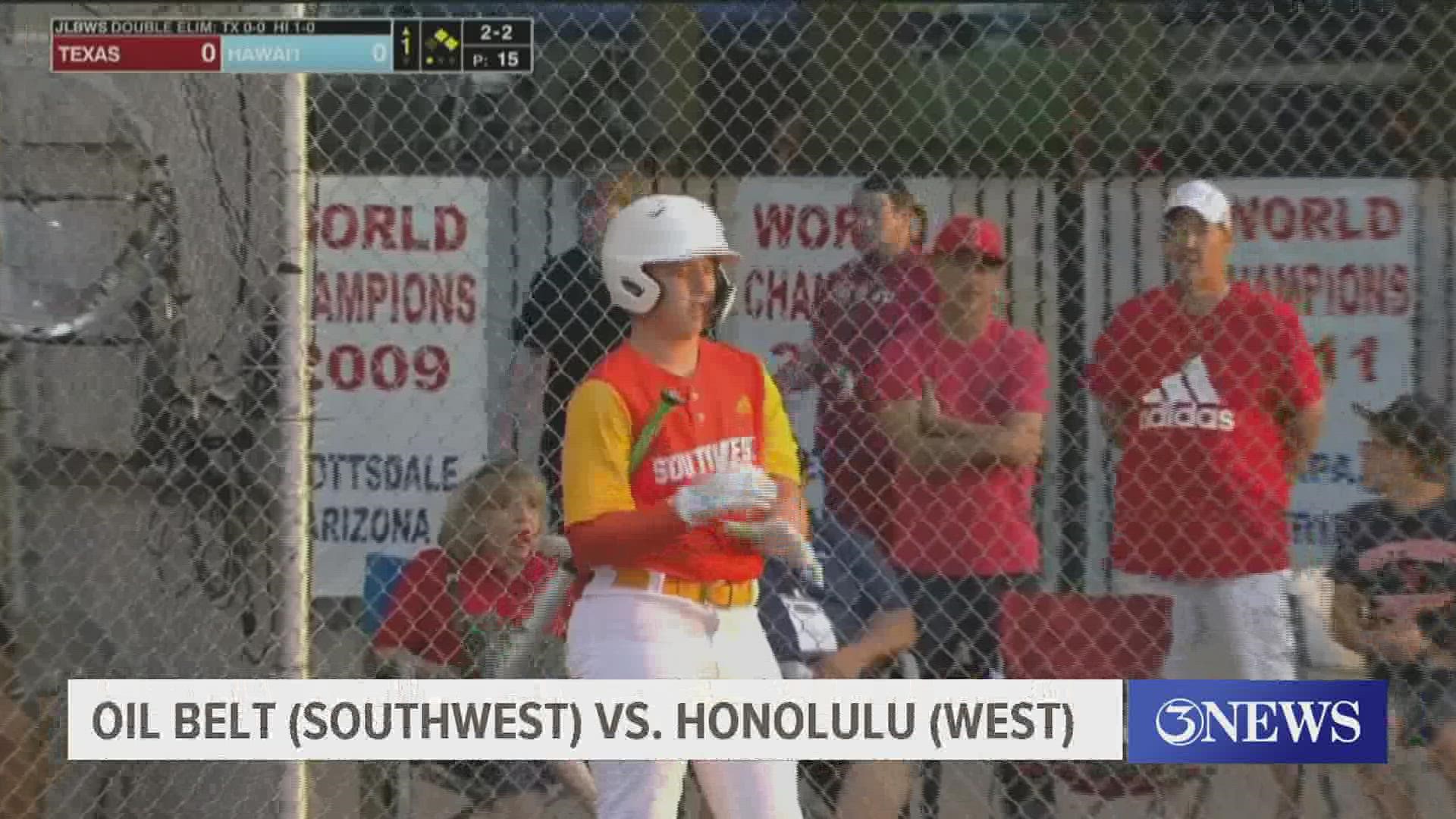 Honolulu on to Junior League World Series