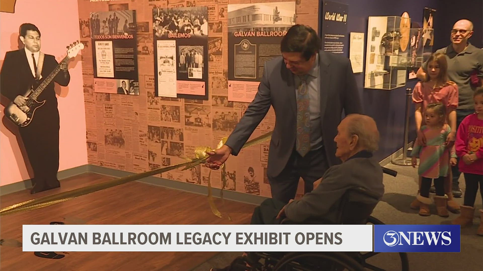 The exhibit honors the legacy and contributions of Raphael Galvan.