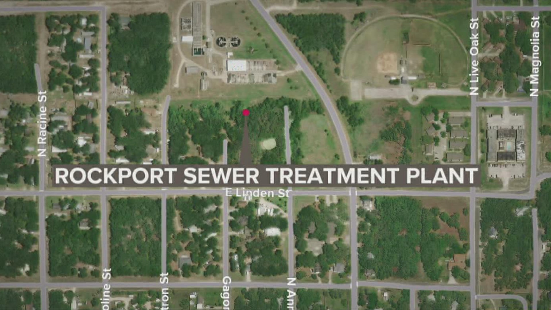 There was no discharge left on the city's property and the spill was self-contained in it's treatment plant.