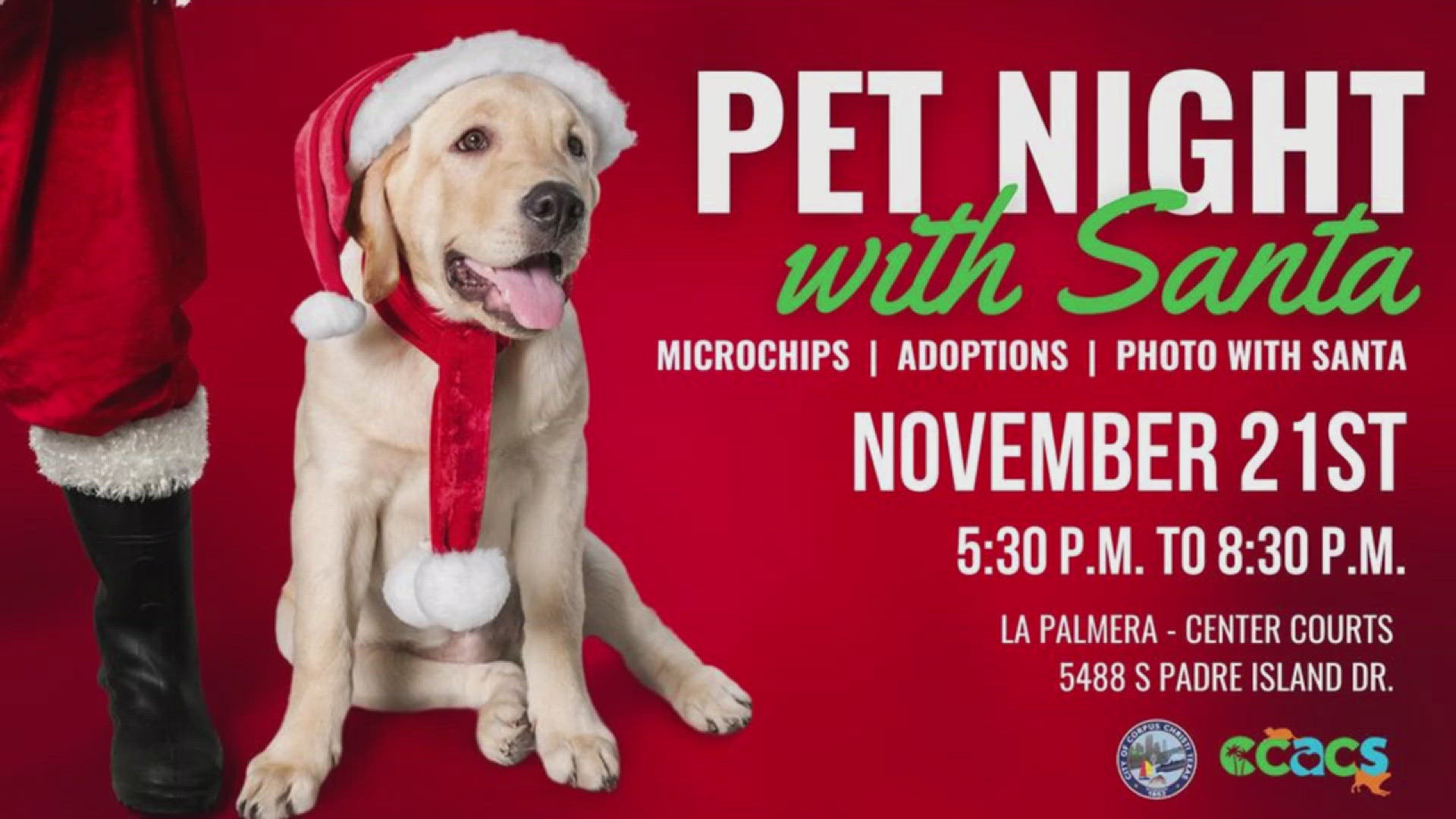 You can bring your furry friend to La Palmera Mall on Thursday from 5:30-8:30 p.m.