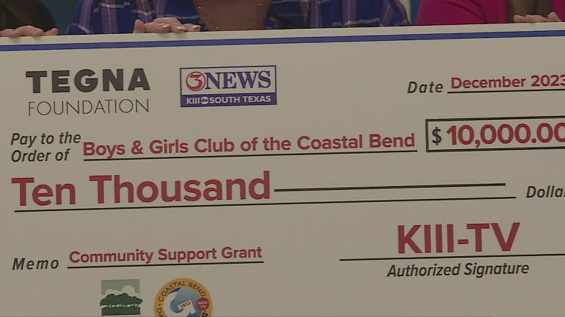 TEGNA Foundation awards $10K grant to Boys & Girls Clubs of the Coastal Bend - Vimarsana News
