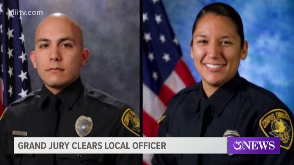 Corpus Christi police officer involved in shooting cleared by grand