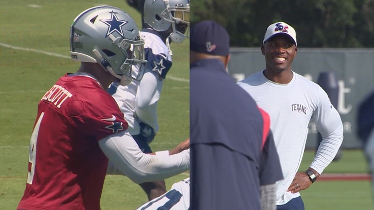 Cowboys, Texans both open training camp