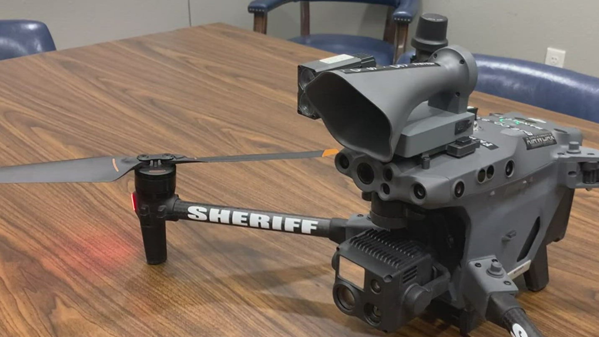 Sheriff Alden Southmayd said he used asset forfeiture funds to buy the $19,000 drone.