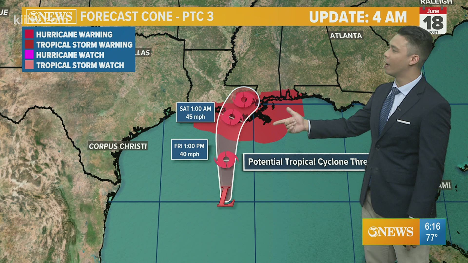 Ryan Shoptaugh Kiii South Texas Weather Forecast 06 18 21 Kiiitv Com