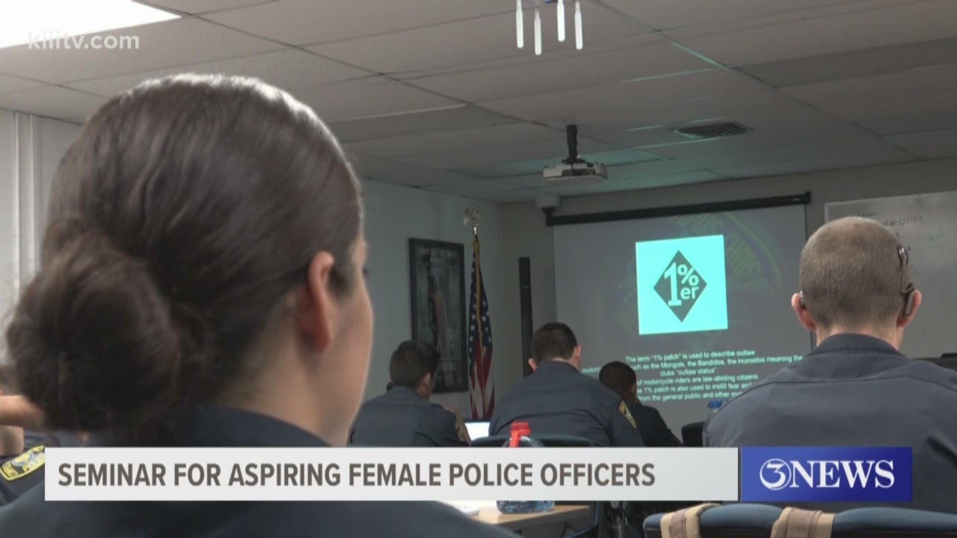 The event is designed to help aspiring women who want a future in law enforcement as police officers.