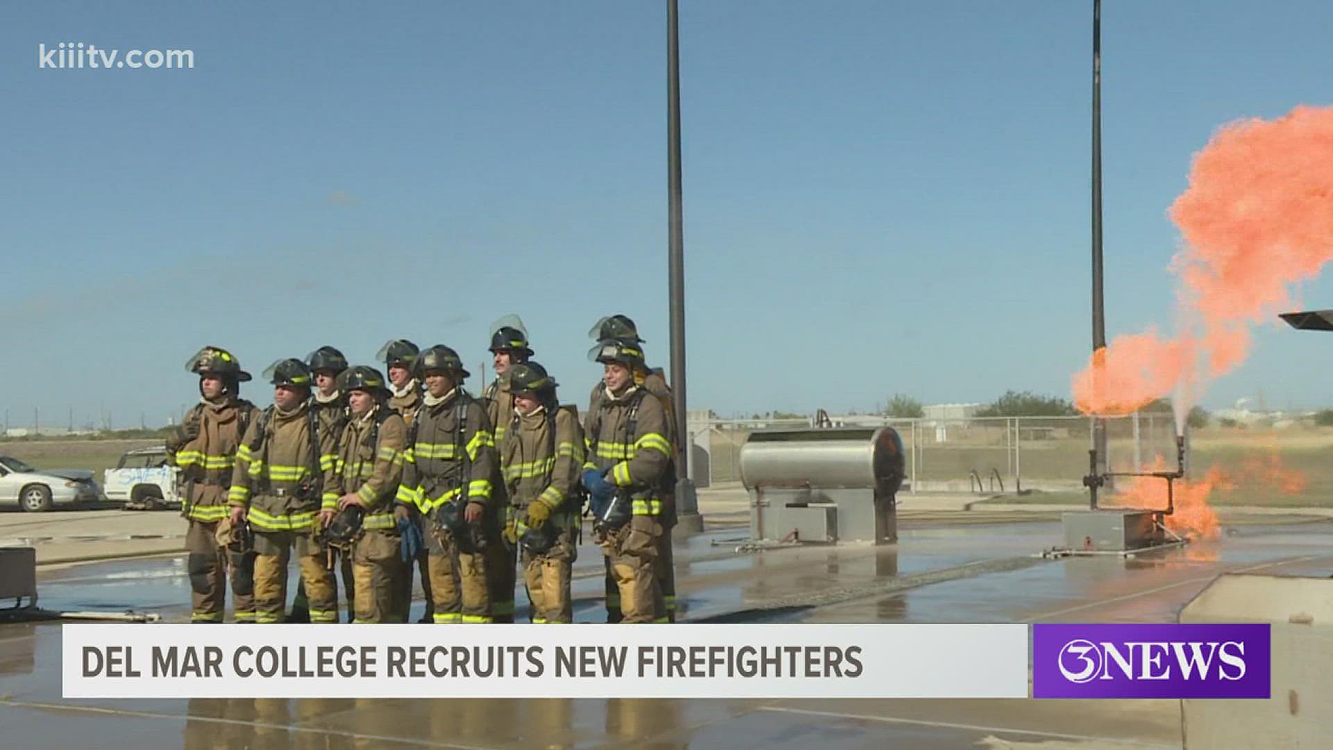 Cadets ranging in age from 18 to nearly 40 donned full firefighting gear as they took their final steps toward finishing their training.