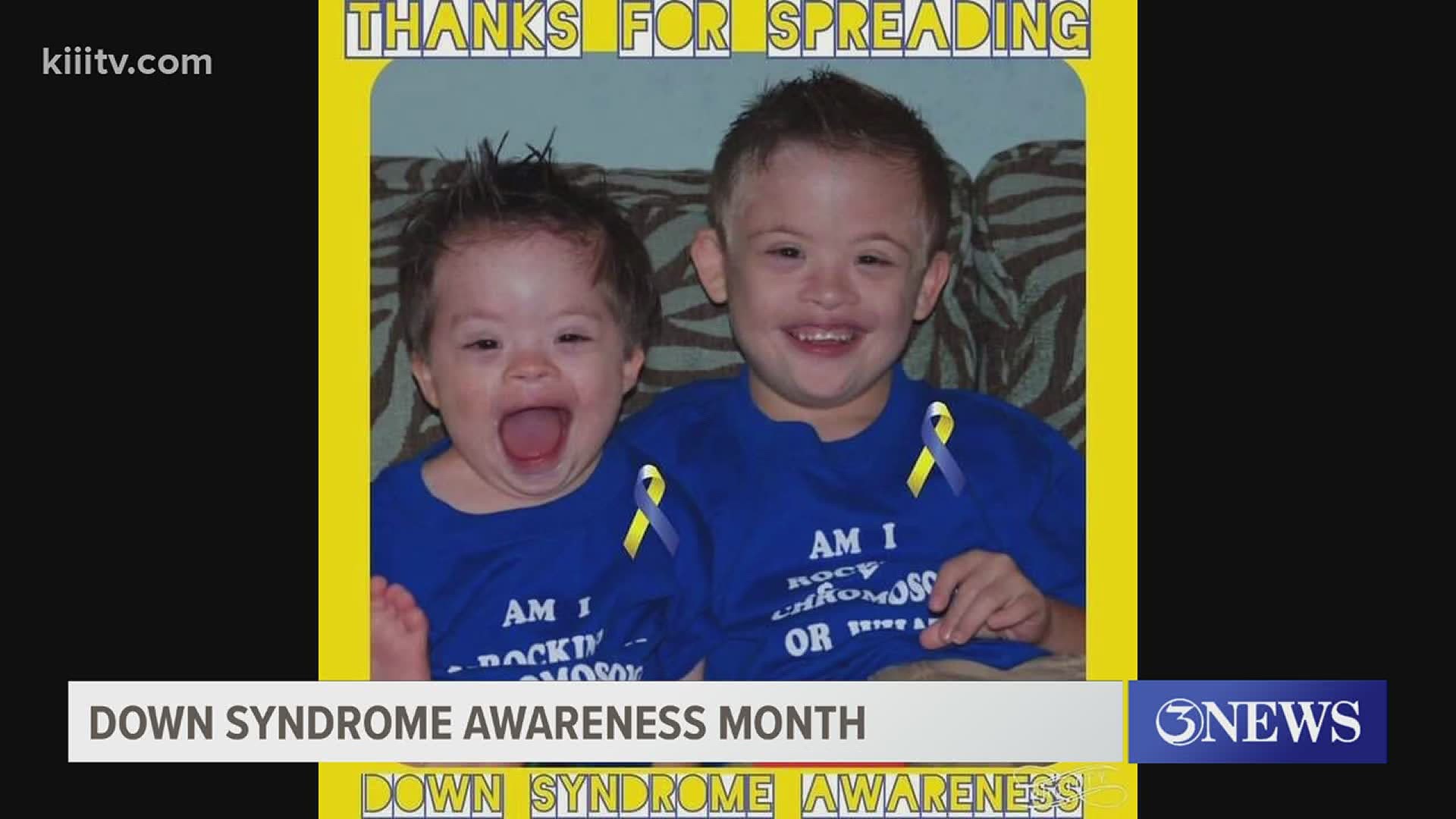 The month of October recognizes so many important causes. One of those is Down Syndrome Awareness.