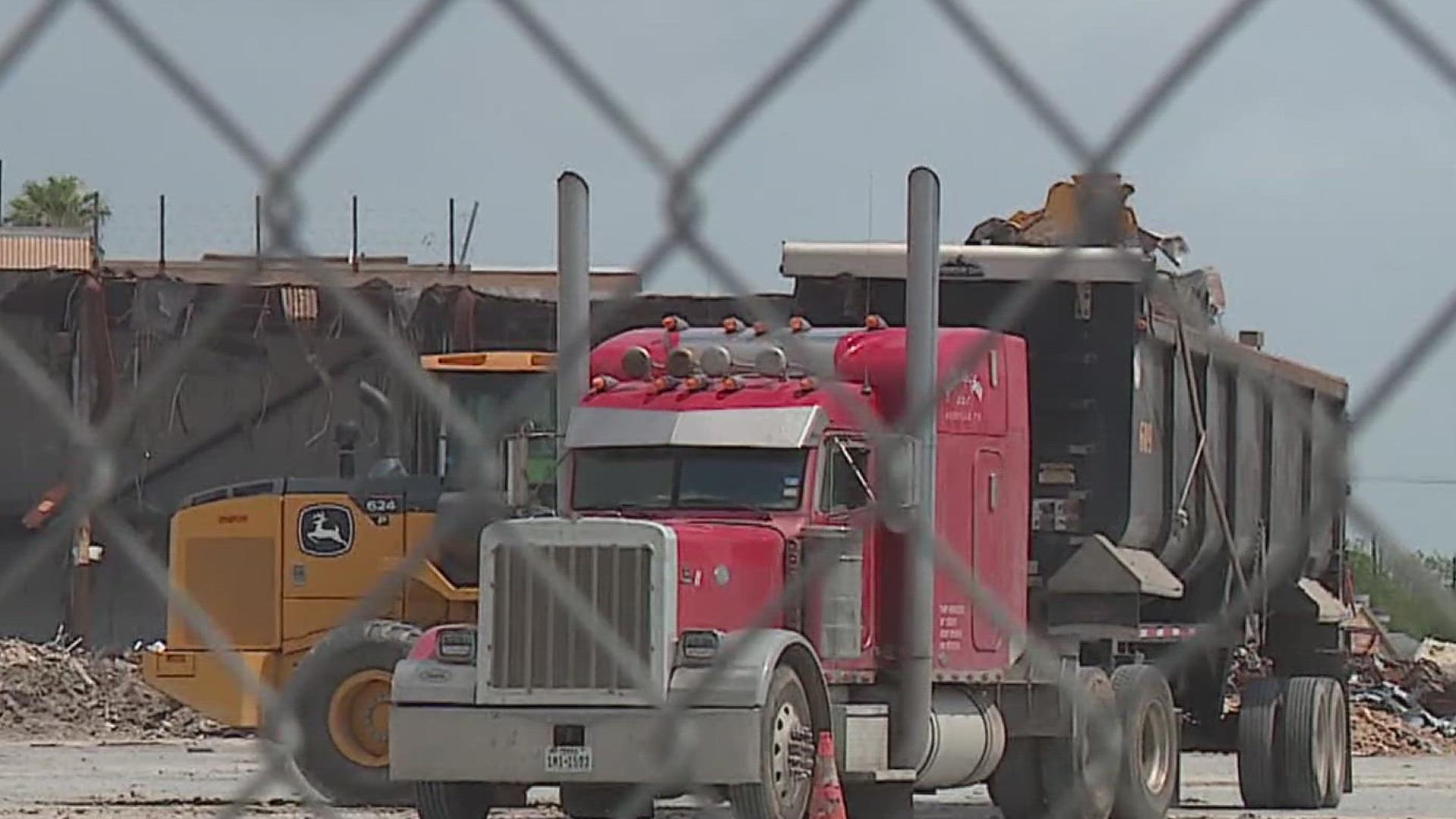 If developers don't finish demolition by Thursday, their permit could be revoked.