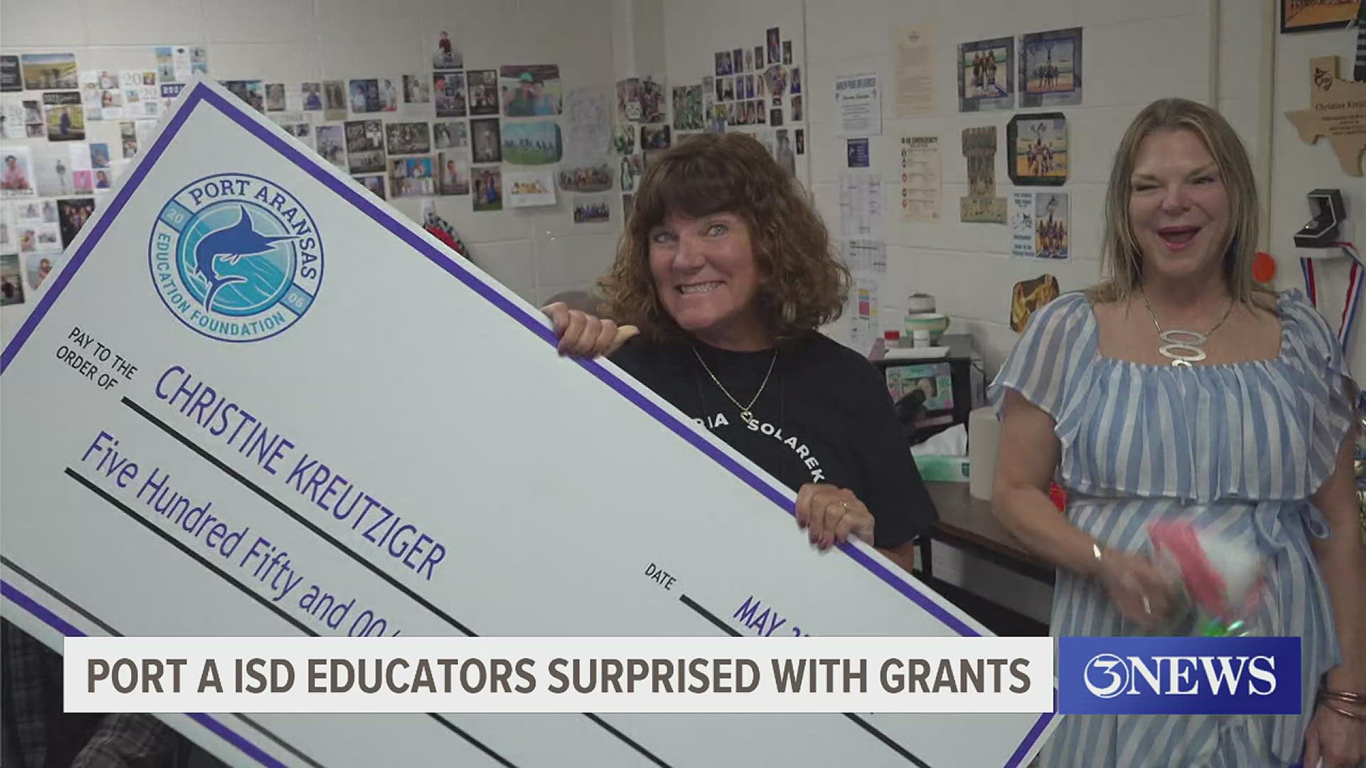 The Port Aransas Education Foundation began their journey to give away over $300,000 in grant awards to Port Aransas ISD educators!