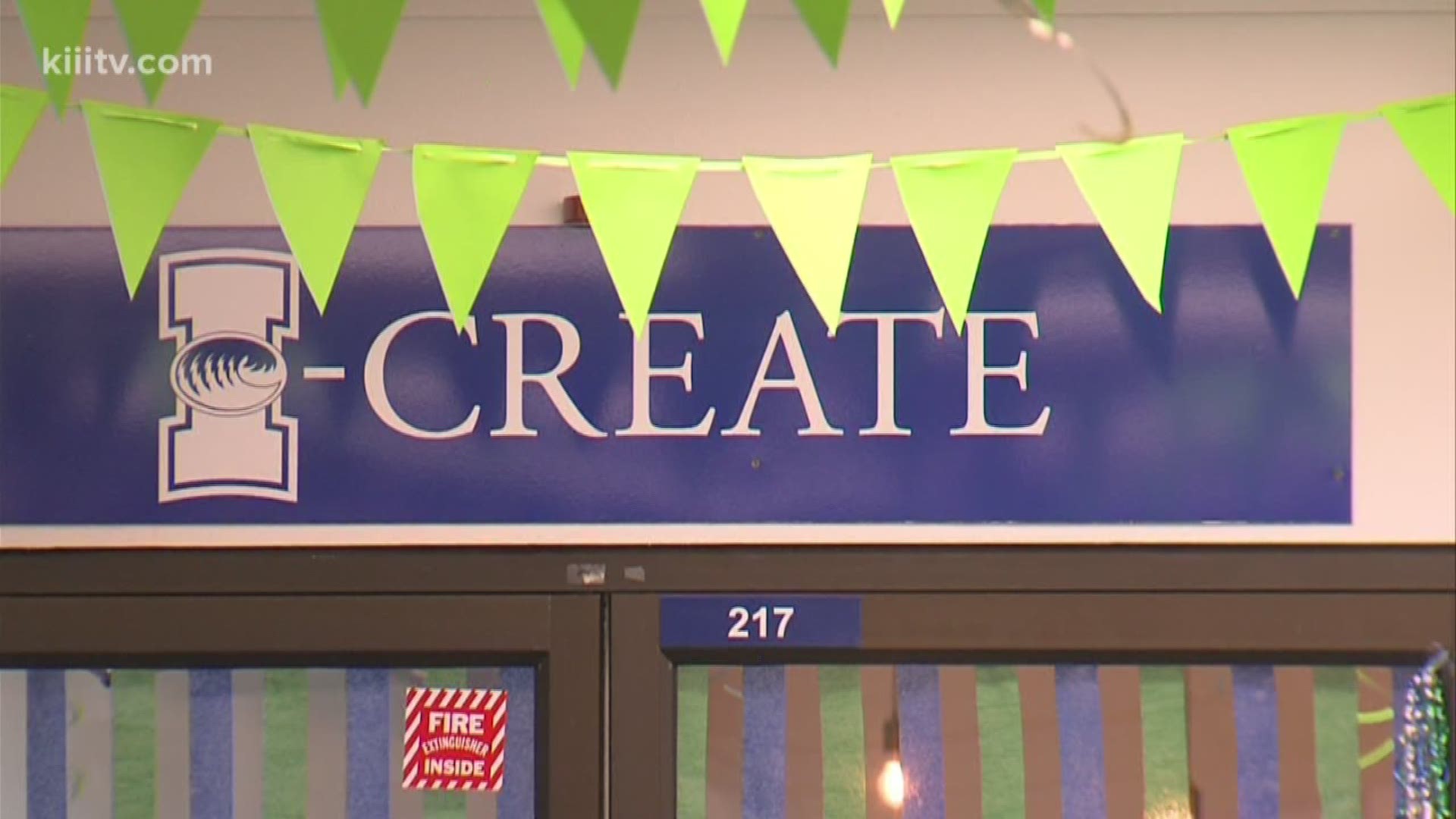 It's called the MakerSpace and it can be found in the I-Create Lab at TAMUCC's library.