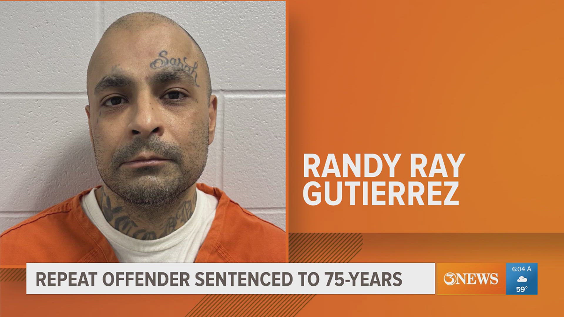 Repeat offender sentenced to 75-years in prison | kiiitv.com