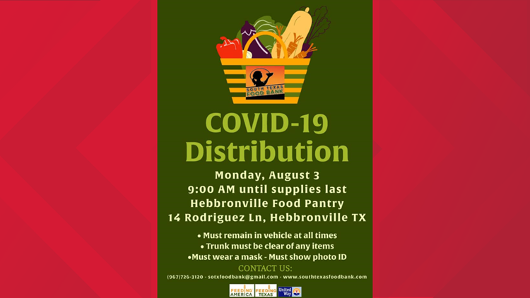 South Texas Food Bank to host food distribution in Hebronville Monday ...