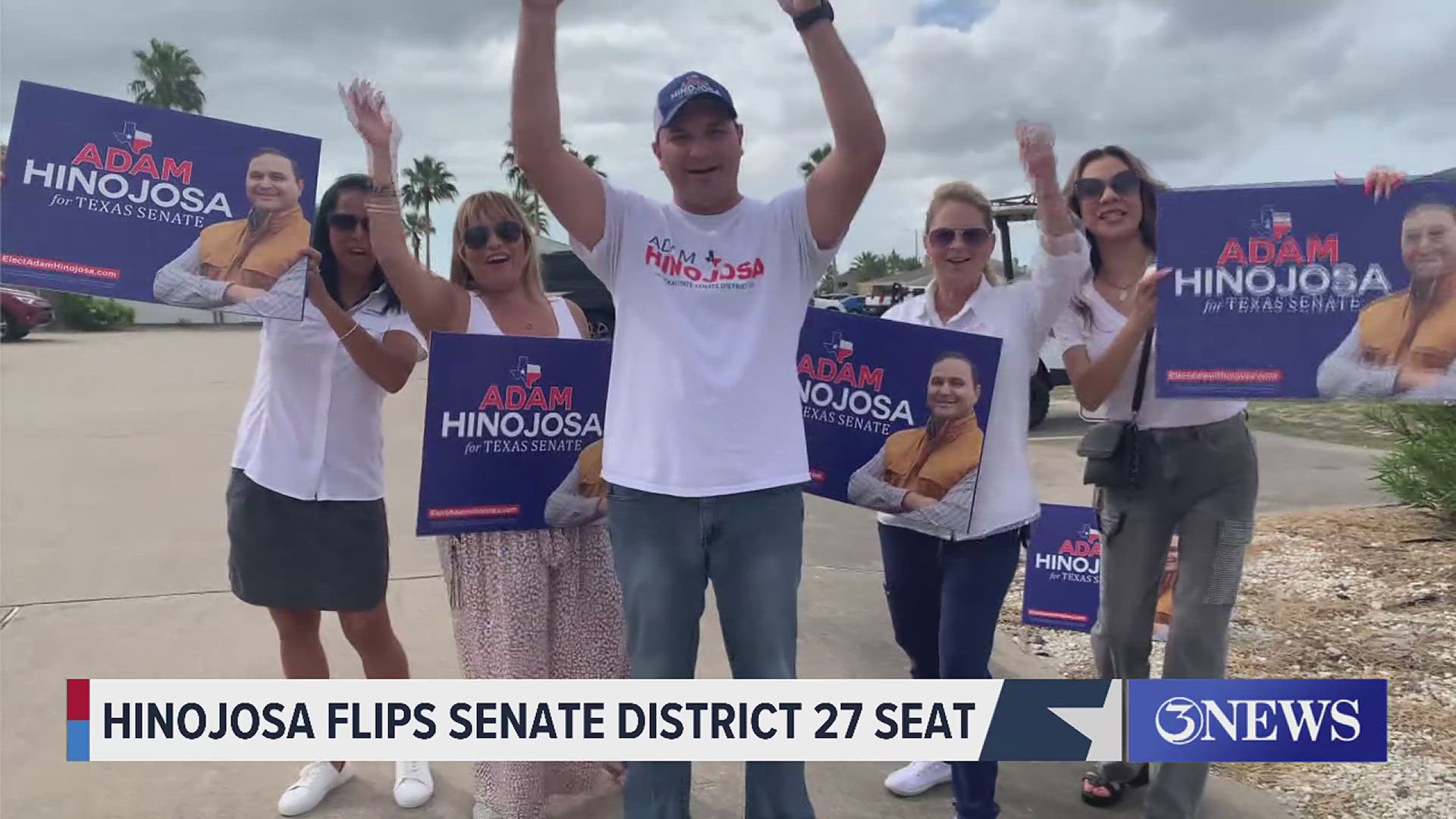 Hinojosa unseated incumbent Democratic candidate Morgan LaMantia as the senator representing South Texas and the Rio Grande Valley.