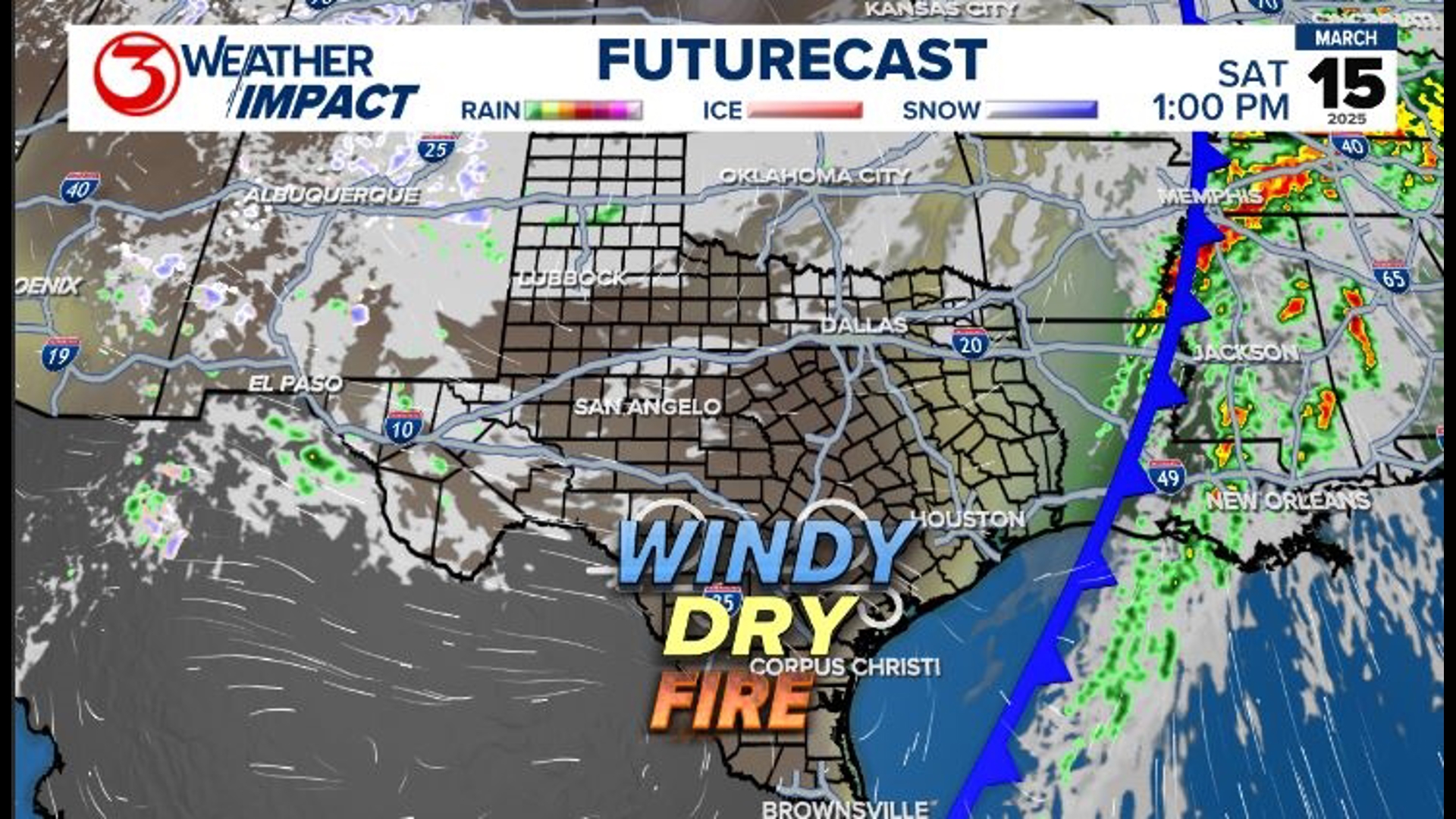 South Texas faces extreme fire risk this weekend | kiiitv.com