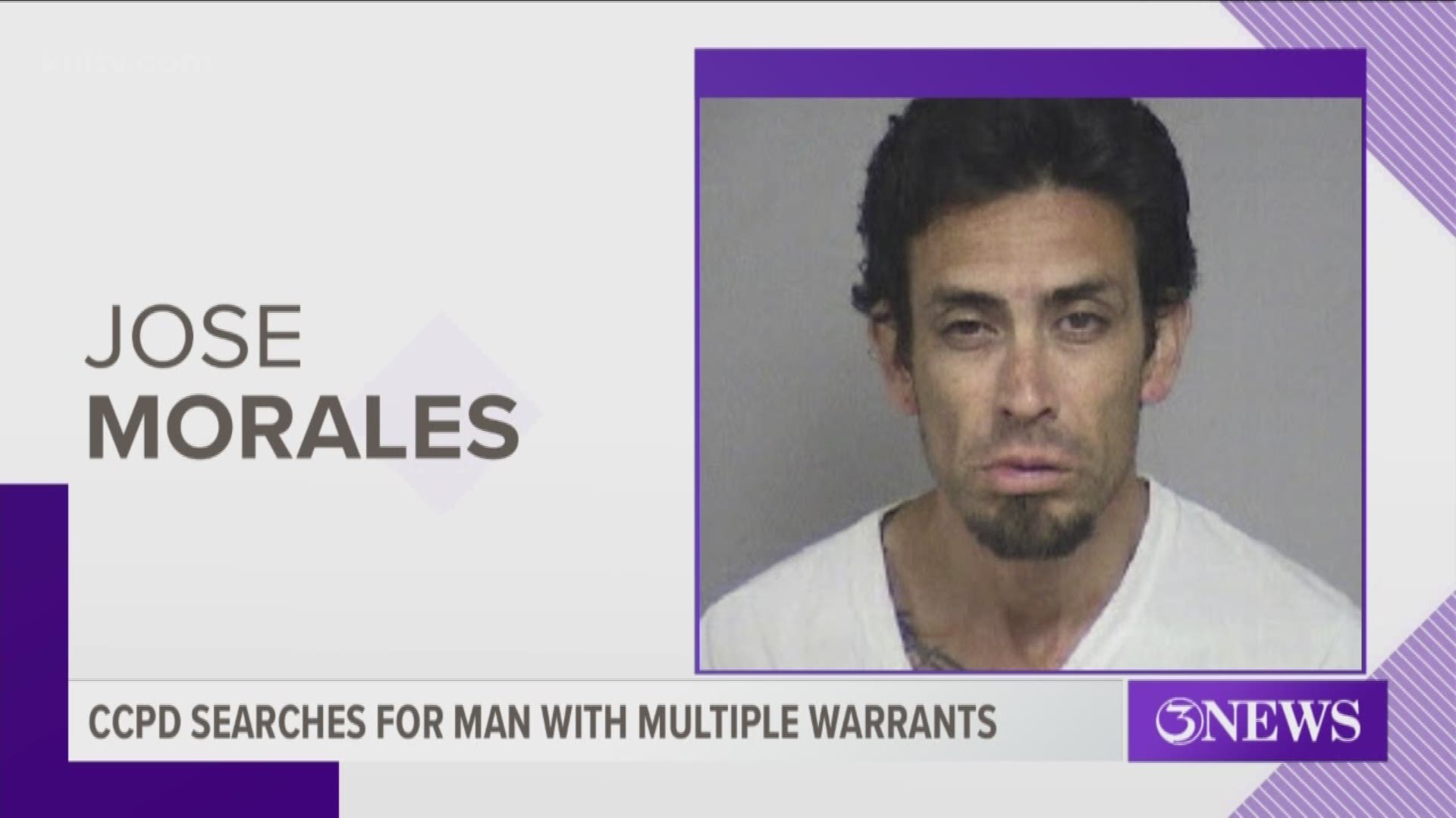 Corpus Christi police looking for man wanted on several active warrants ...