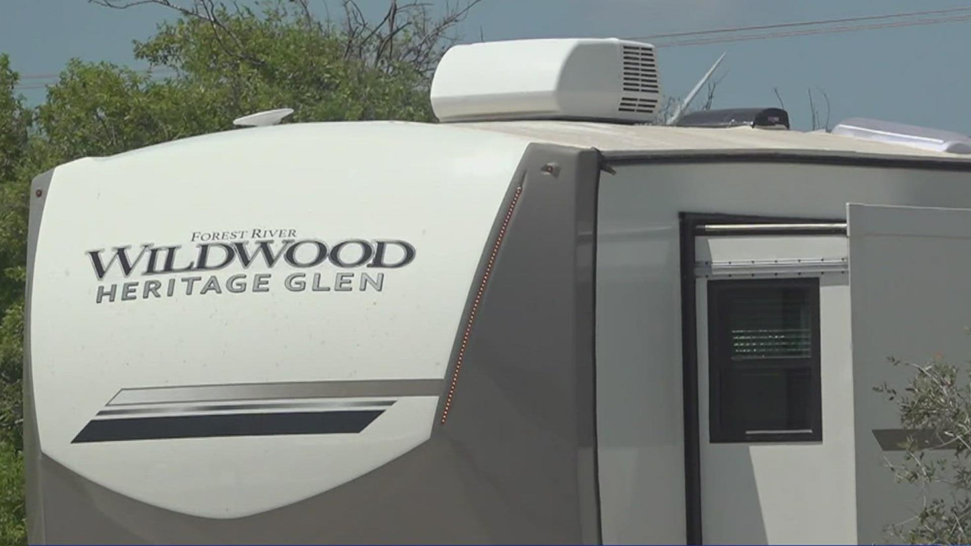 According to manager of Community RV Resorts, Alan Patton, more than half of residents are coming from refinery jobs.