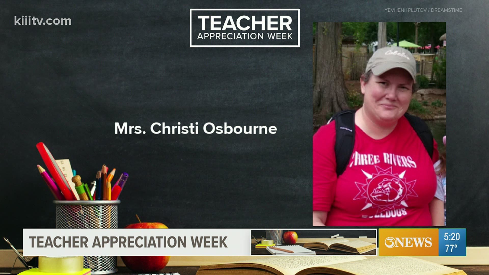 3News will honor teachers all week.