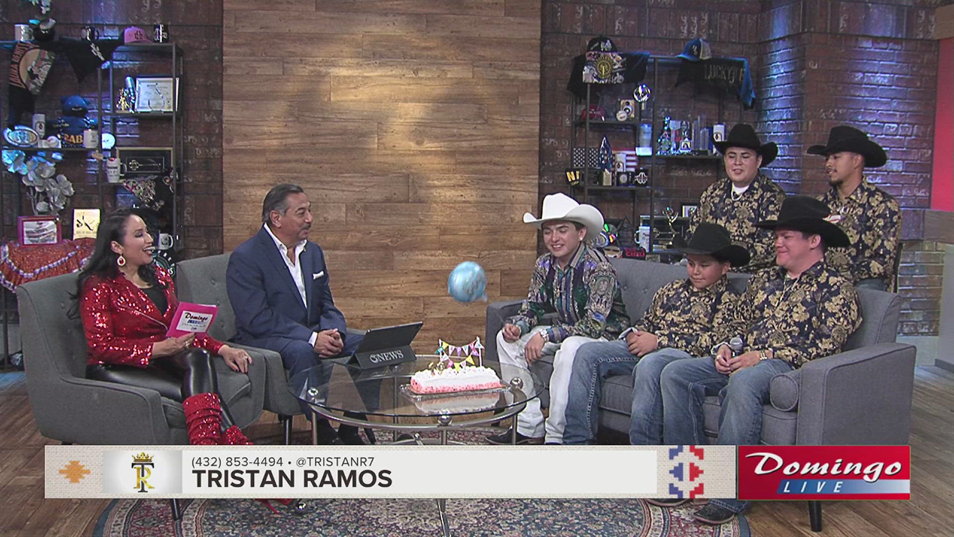 Tristan Ramos joined us on Domingo Live to discuss his growth as a Tejano musician, his medical journey and keeping faith throughout his blessed life.