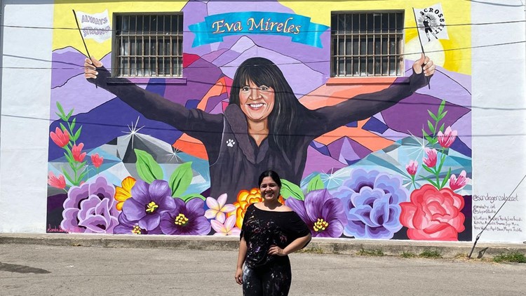 Healing Uvalde: South Texas artist completes Eva Mireles mural in Uvalde