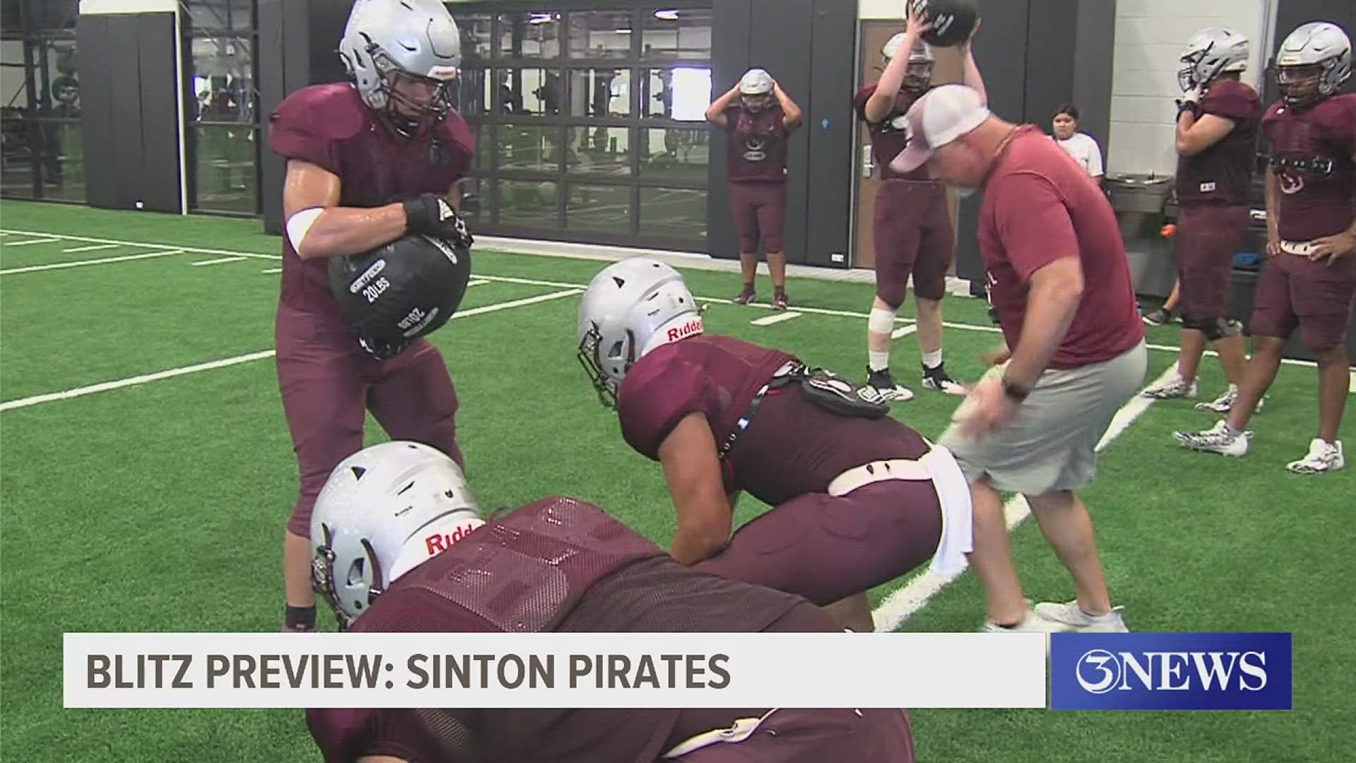 It's been eight years since the Pirates were last in a state quarterfinal as Sinton looks to end that streak this season.