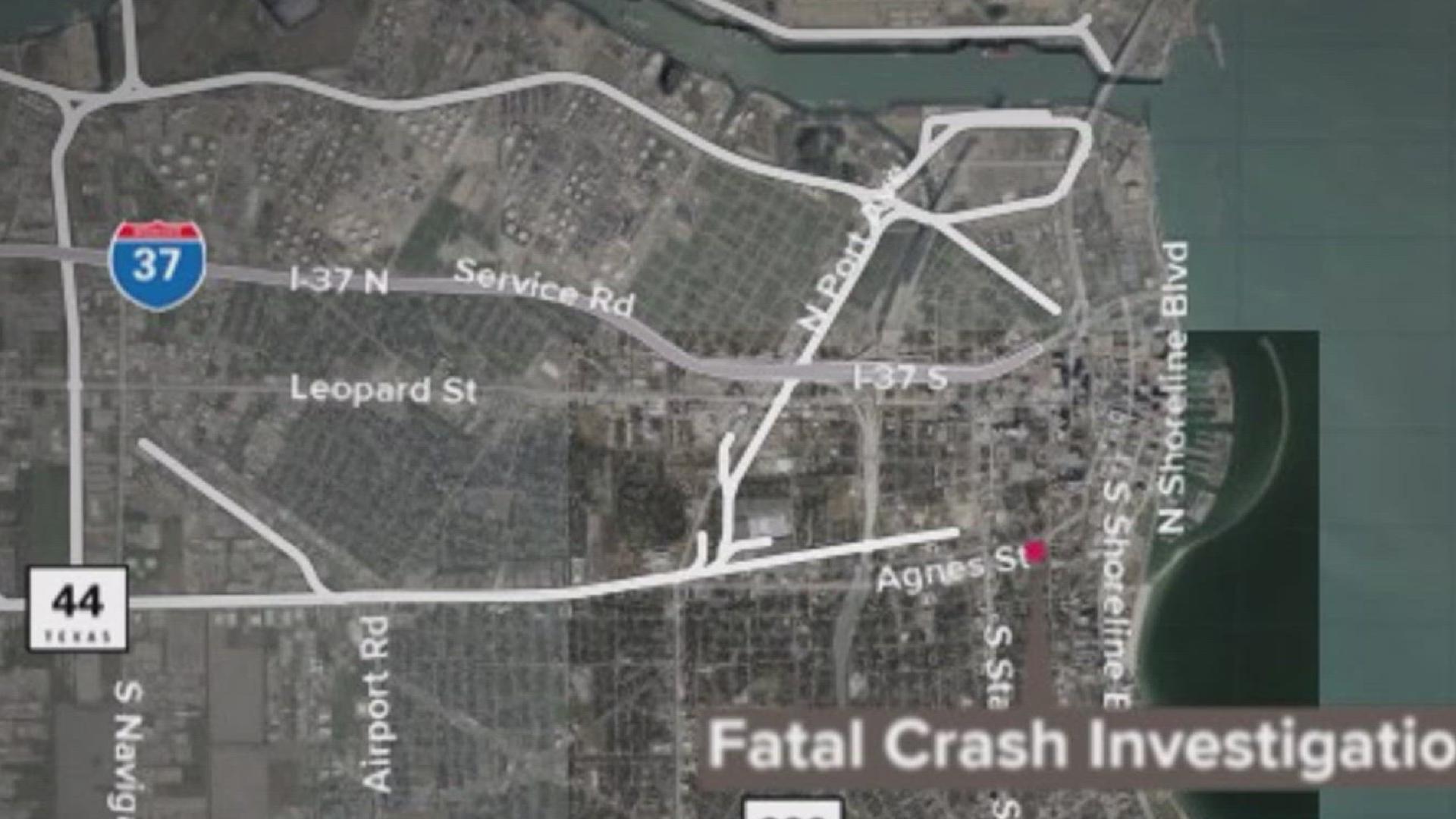 Authorities said they found the man trapped in his vehicle when a GPS device activated to alert them of a possible crash.