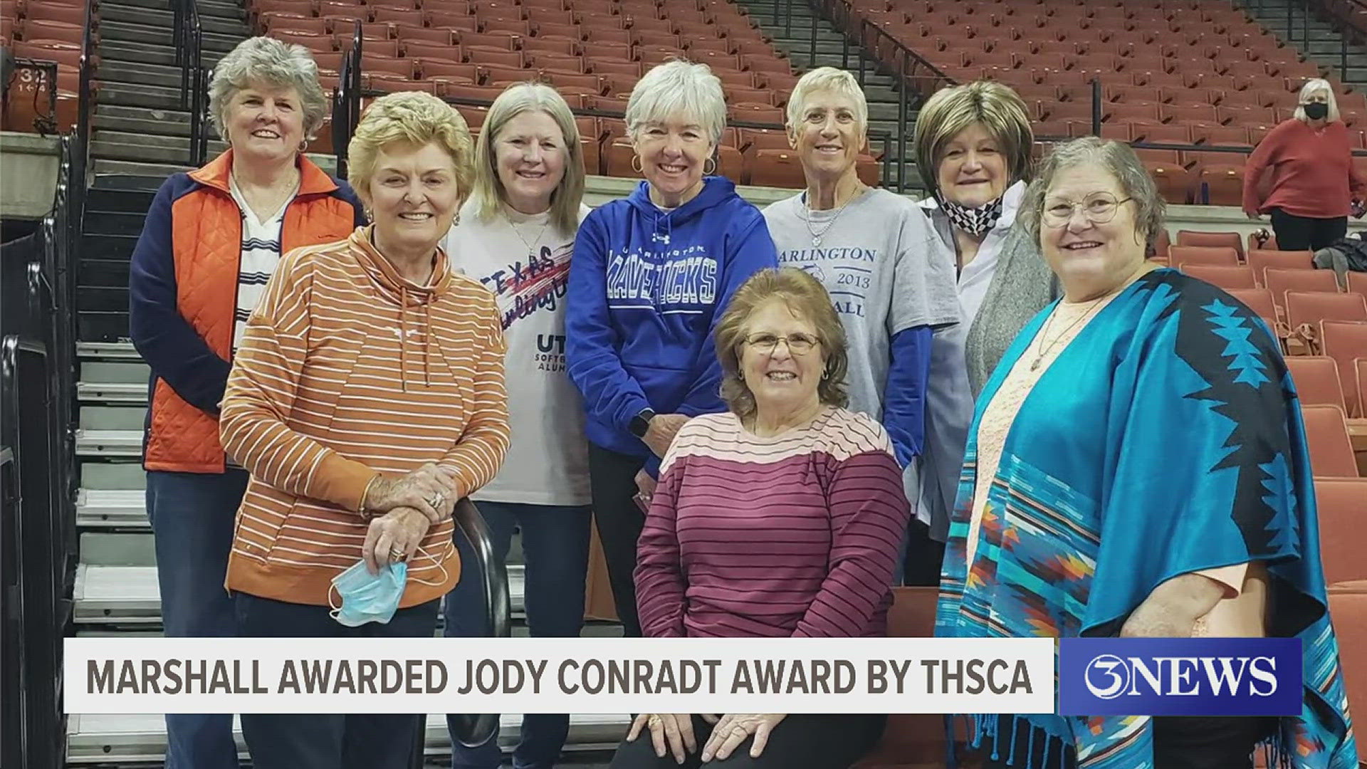 The Texas High School Coaches Association presents the award annually to a female coach dedicated to advancing girls and women's sports.
