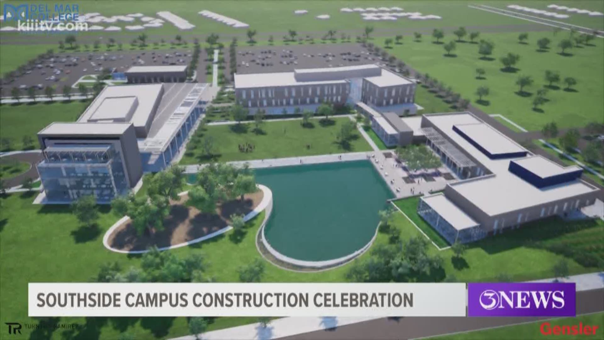 Del Mar College celebrated the beginning of construction of its brand new southside campus Monday.