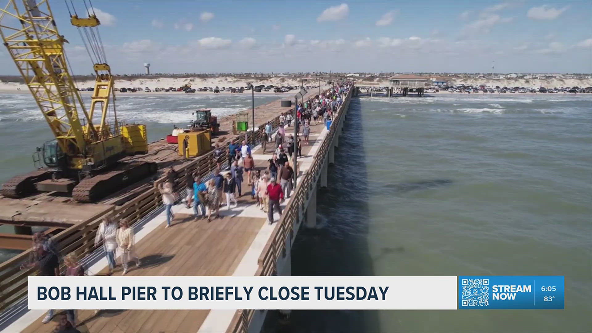 Bob Hall Pier to close temporarily next week for restaurant ...