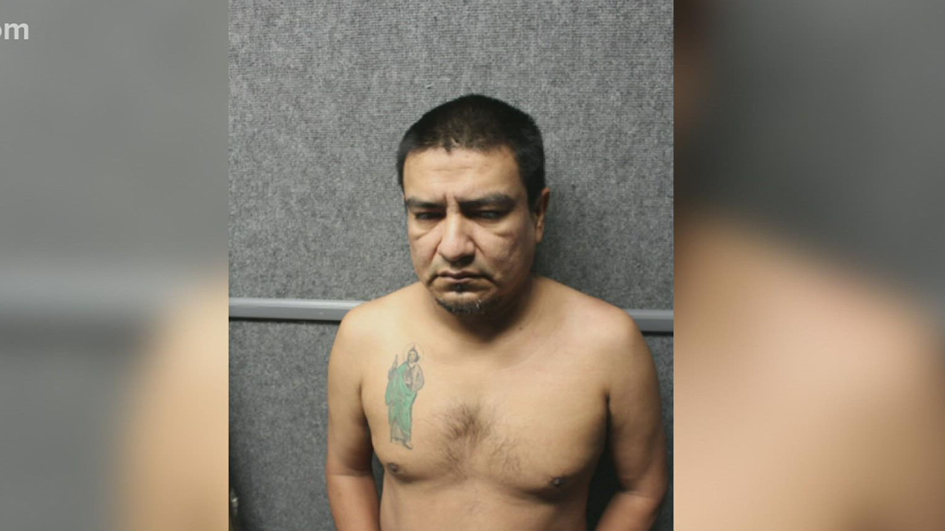 Adrian Martinez, dubbed the 'Grim Reaper Rapist' due to a tattoo he has, was matched to DNA from at least two rapes in Aransas Pass and one rape case in Houston.