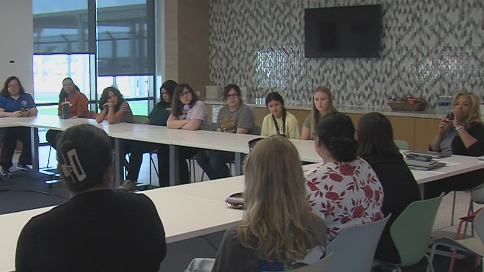 The future trailblazers heard from women in a variety of industry leadership positions to learn about different career paths available to them.