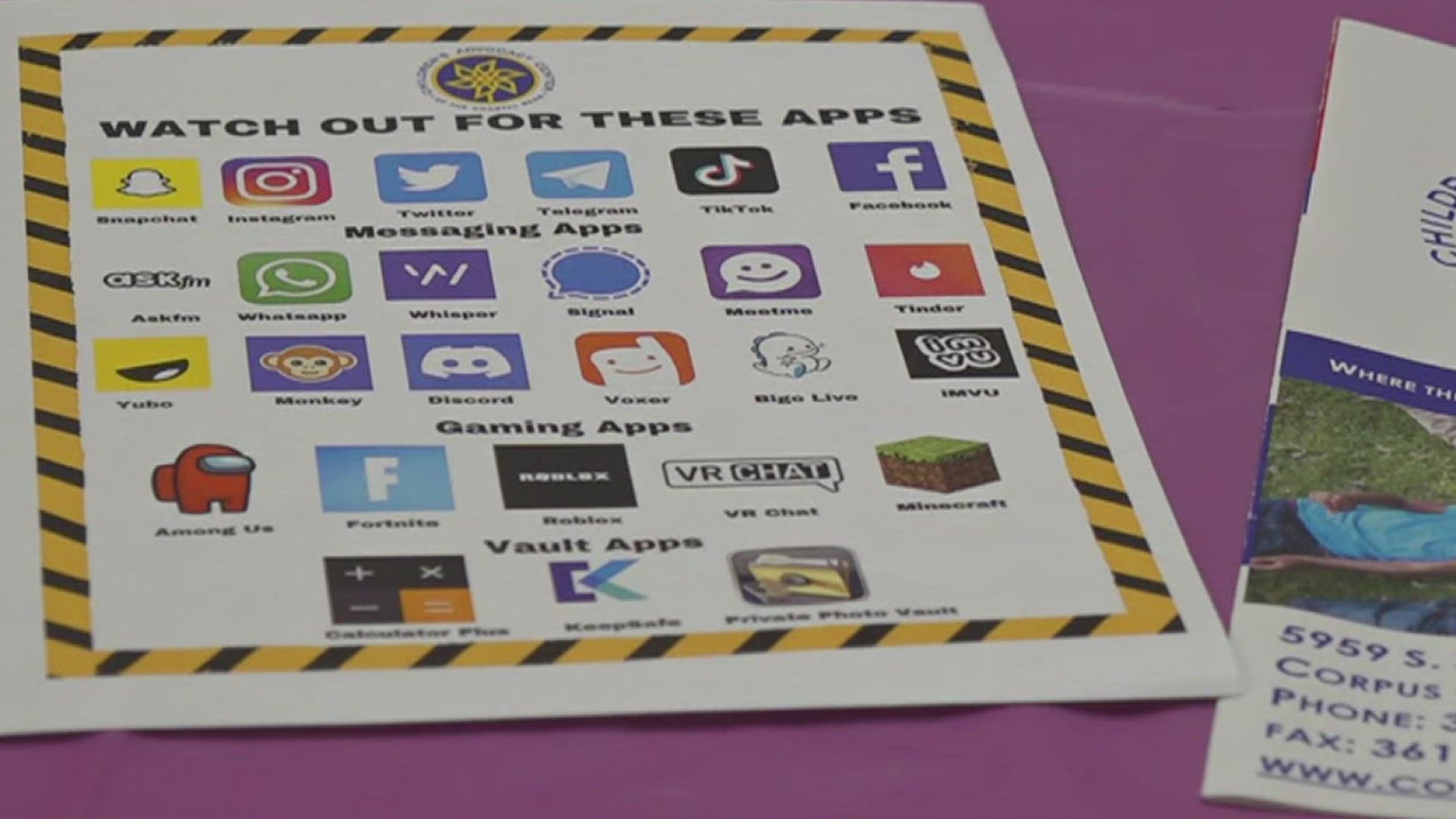 The Children’s Advocacy Center of the Coastal Bend gives warning signs for parents to look out for when it comes to online predators.