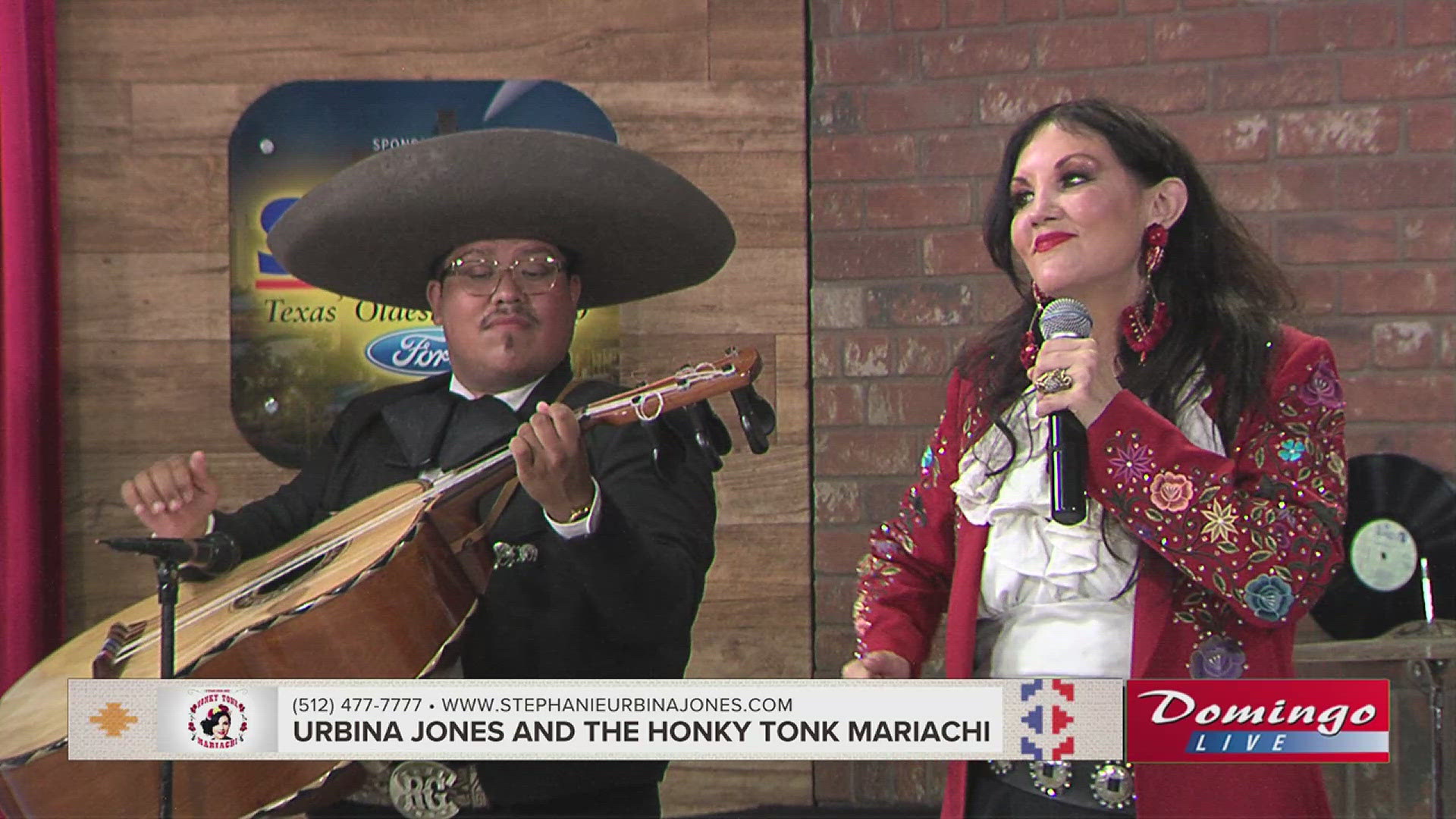 Urbina Jones and the Honky Tonk Mariachi joined us on Domingo Live to perform their song "Until We Meet Again."