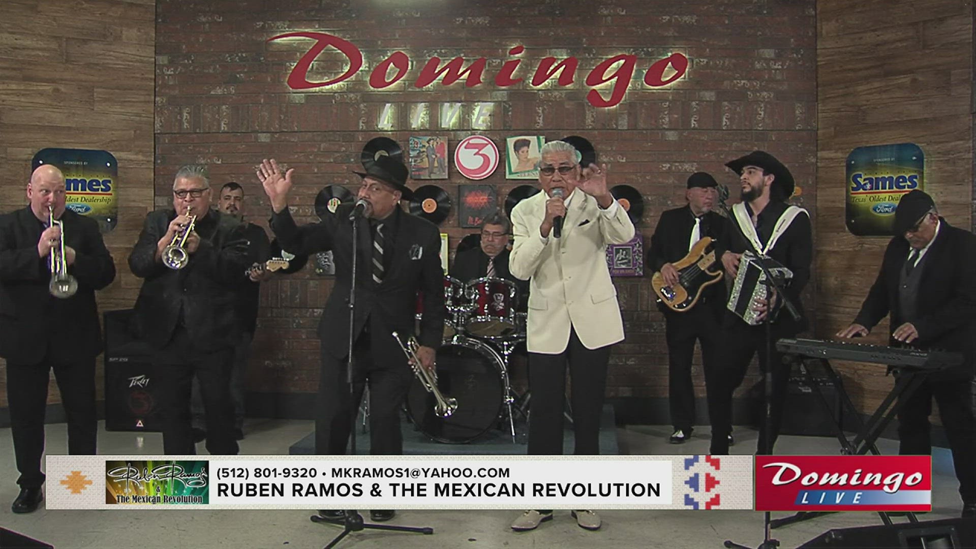 Ruben Ramos & the Mexican Revolution joined us on Domingo Live to perform their song "Voy Navegando."