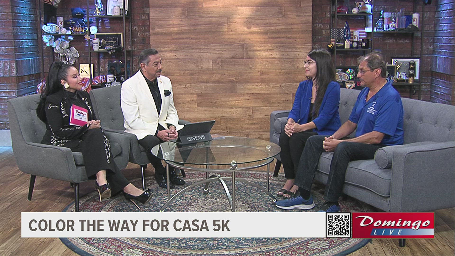 Brush Country CASA joined us on Domingo Live to invite the community to their benefit 5K on Aug. 10th at the TAMU-Kingsville campus.