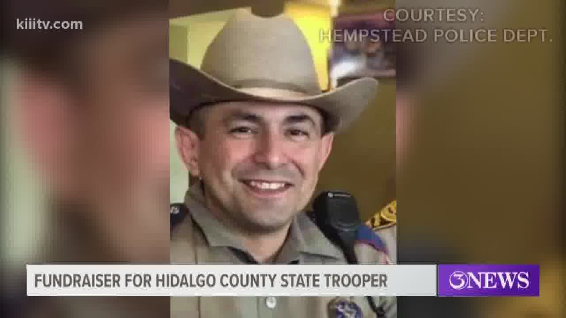 Local troopers held a fundraiser for Moises Sanchez who was shot in the line of duty