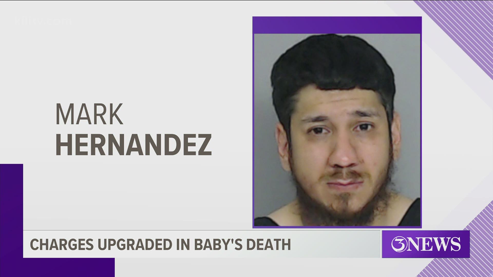 31-year-old Mark Hernandez was arrested earlier this week on injury to a child charges after a 1-year-old baby girl was found unresponsive in his care.