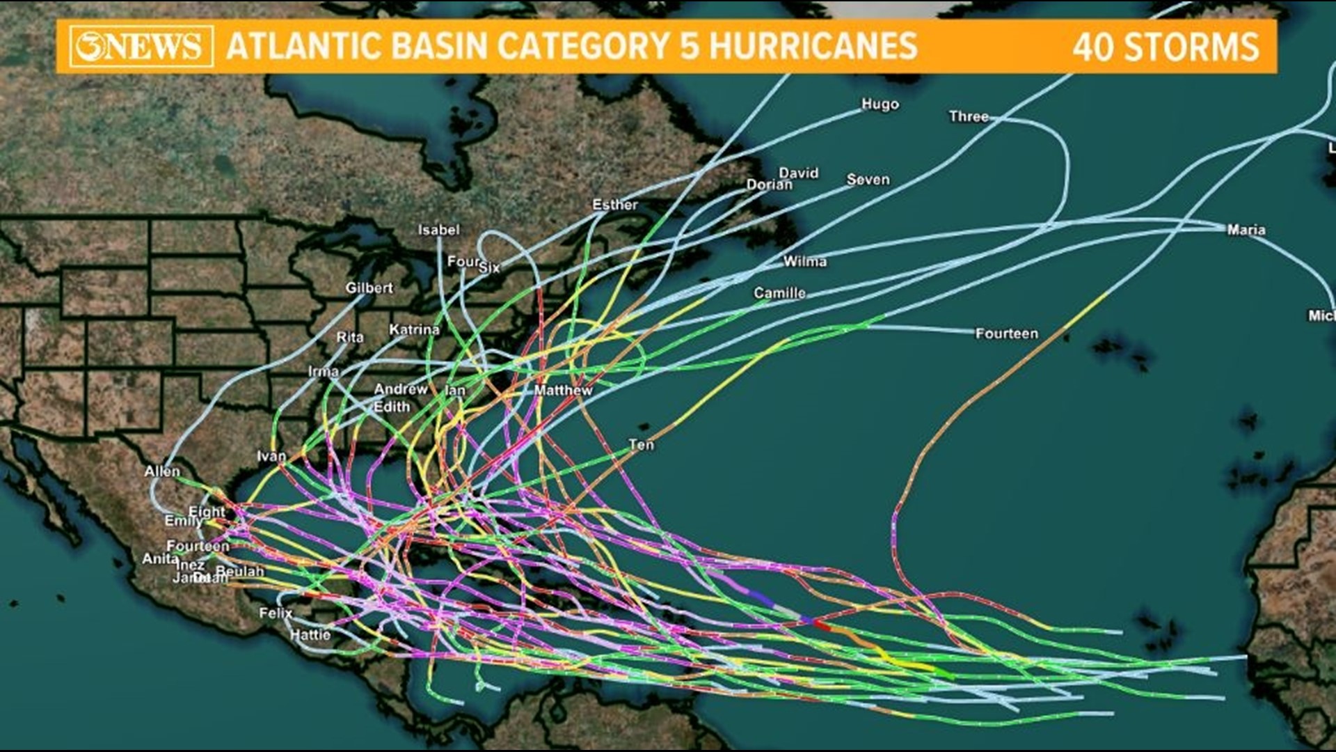 WEATHER BLOG: How rare are Category 5 hurricanes? | kiiitv.com