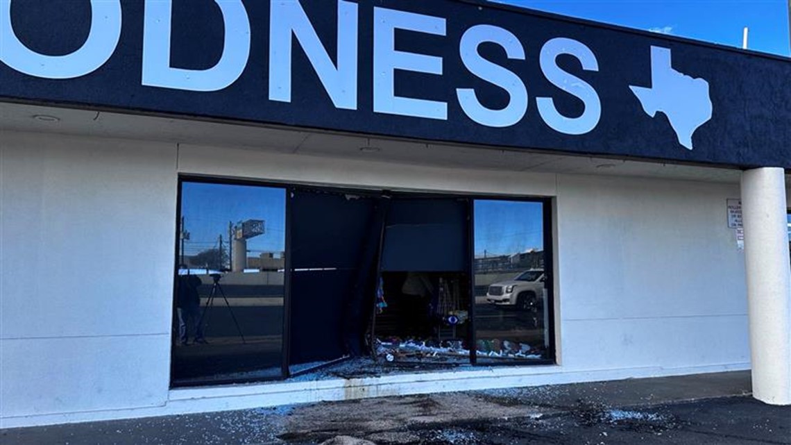 Car crashes into Oh My Goodness craft store after losing control