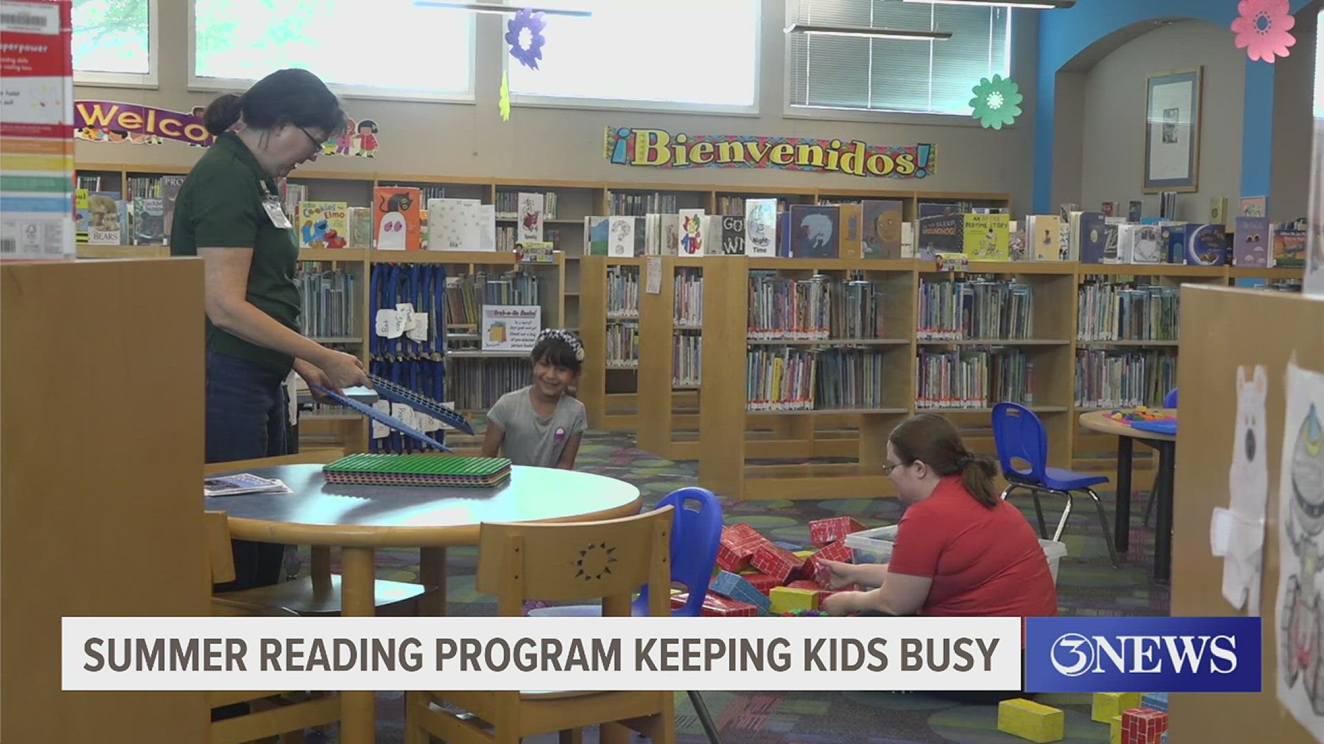 The program encourages kids to read throughout the summer while also having fun.